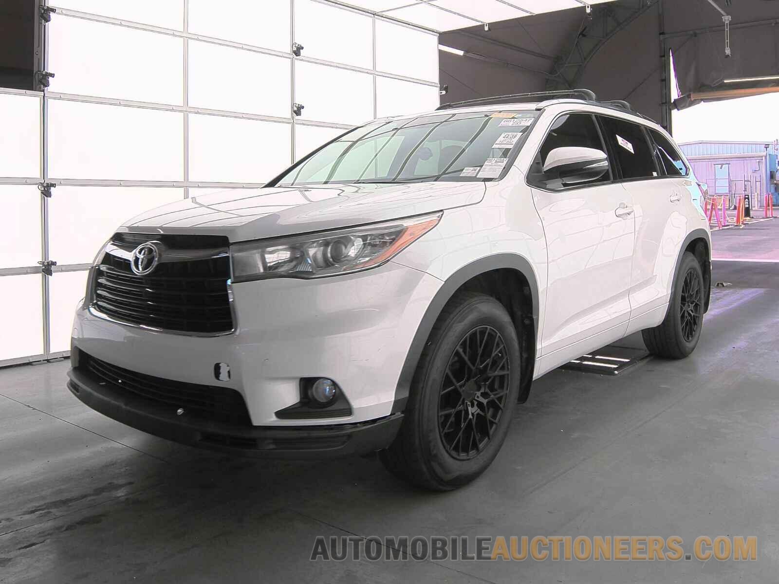 5TDKKRFH7GS161263 Toyota Highlander 2016