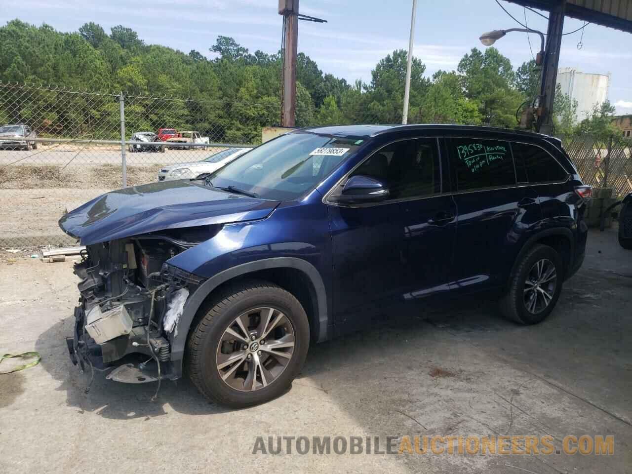 5TDKKRFH7GS177236 TOYOTA HIGHLANDER 2016