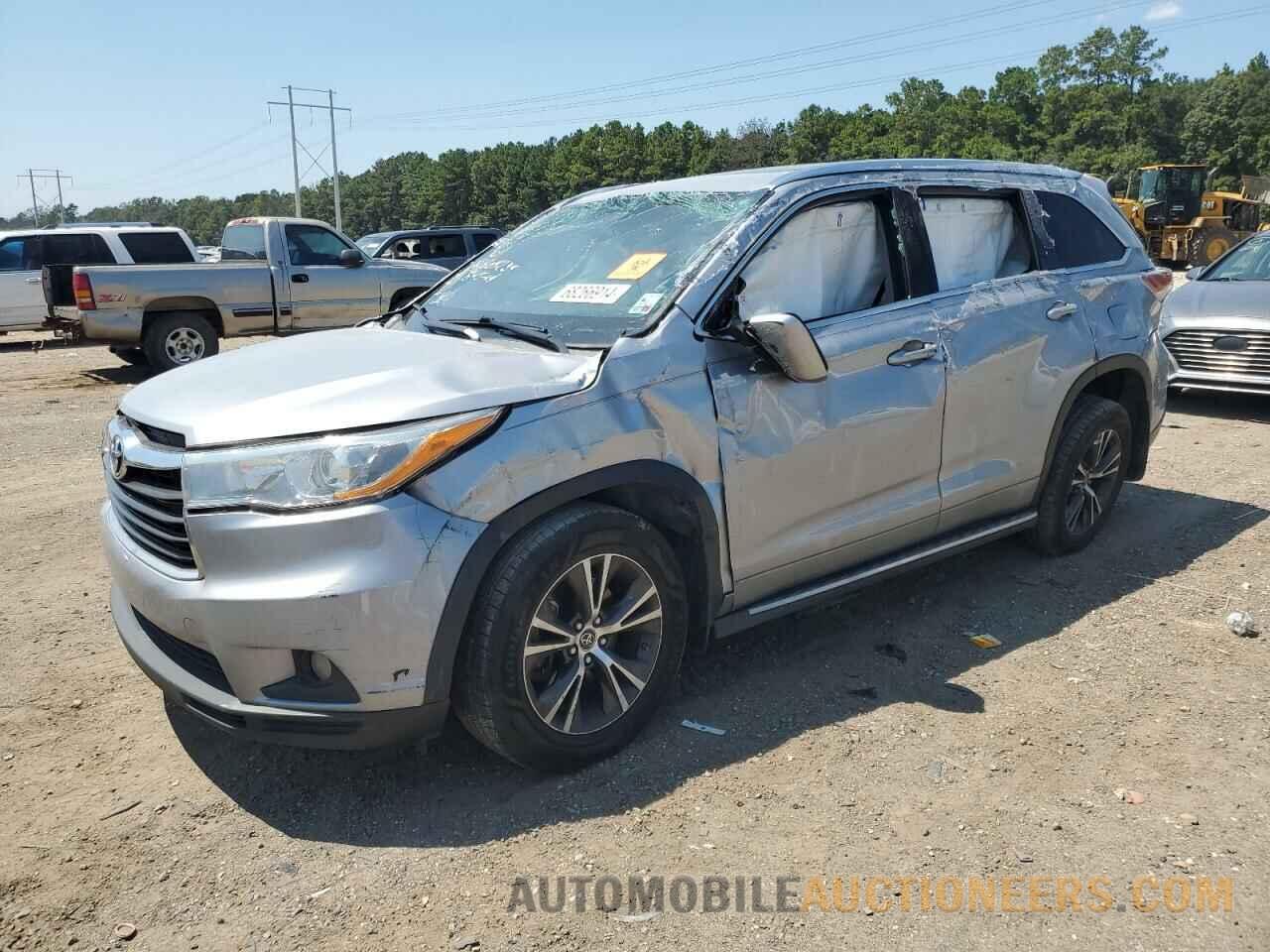 5TDKKRFH7GS504234 TOYOTA HIGHLANDER 2016