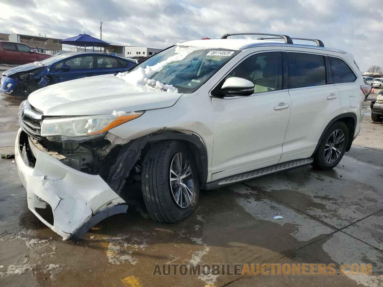 5TDKKRFH7GS505688 TOYOTA HIGHLANDER 2016