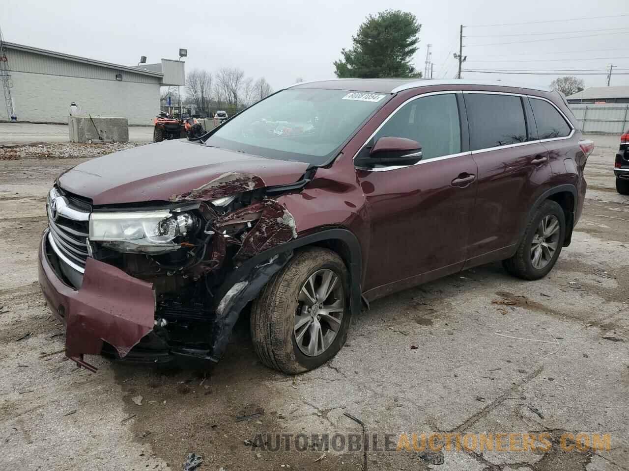 5TDKKRFH8FS041244 TOYOTA HIGHLANDER 2015