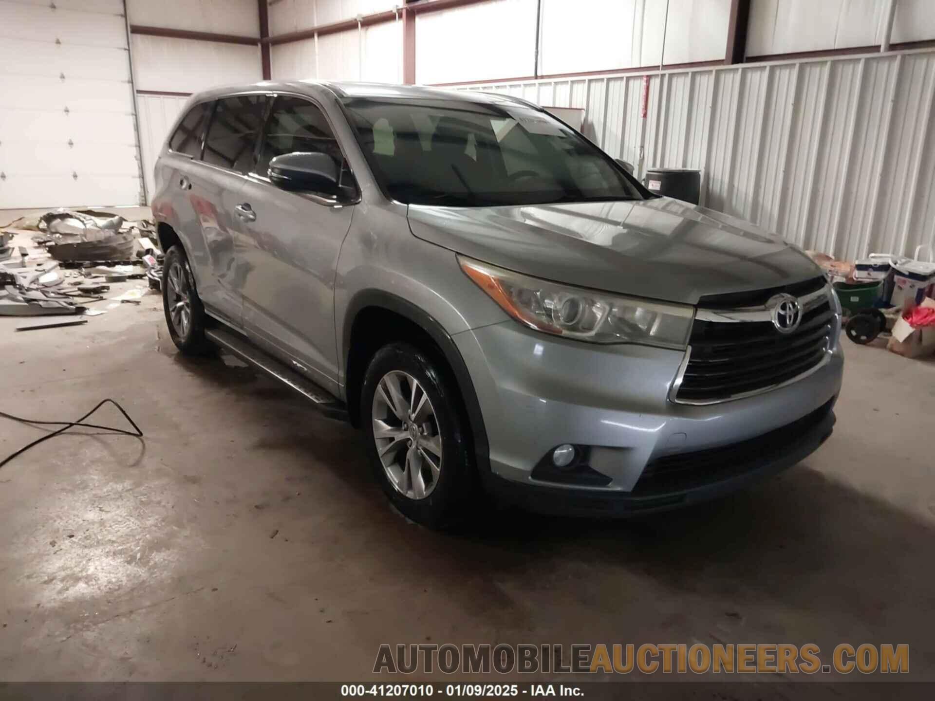 5TDKKRFH8FS055208 TOYOTA HIGHLANDER 2015