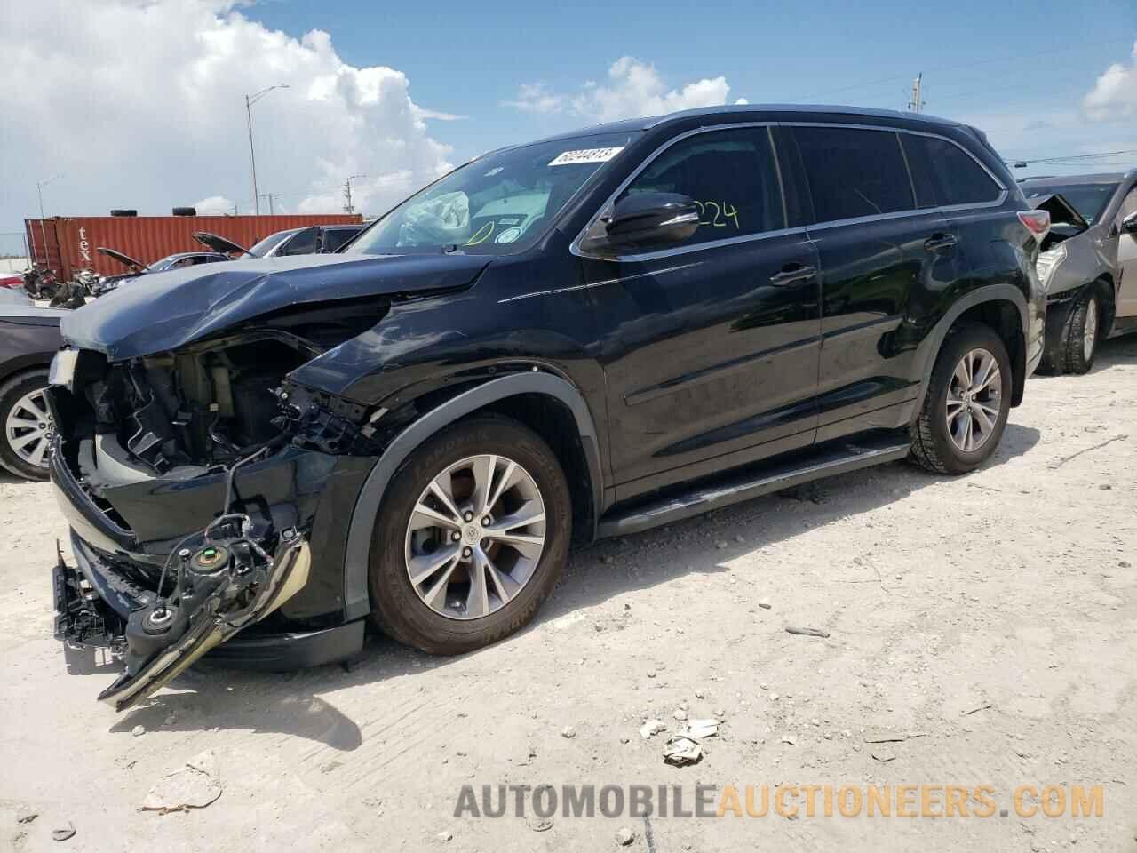 5TDKKRFH8FS061221 TOYOTA HIGHLANDER 2015