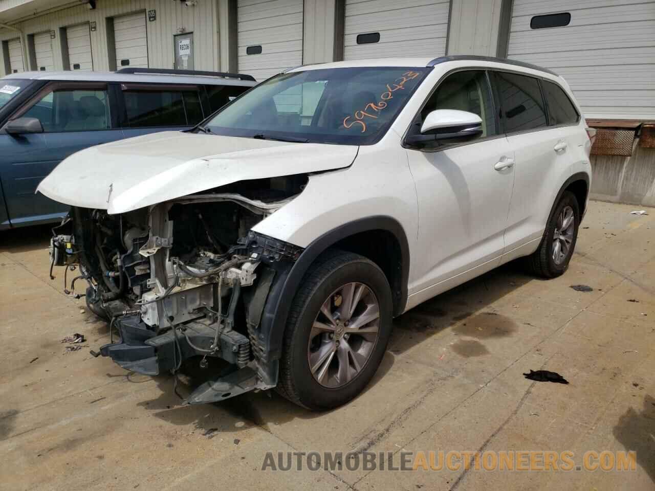 5TDKKRFH8FS065110 TOYOTA HIGHLANDER 2015