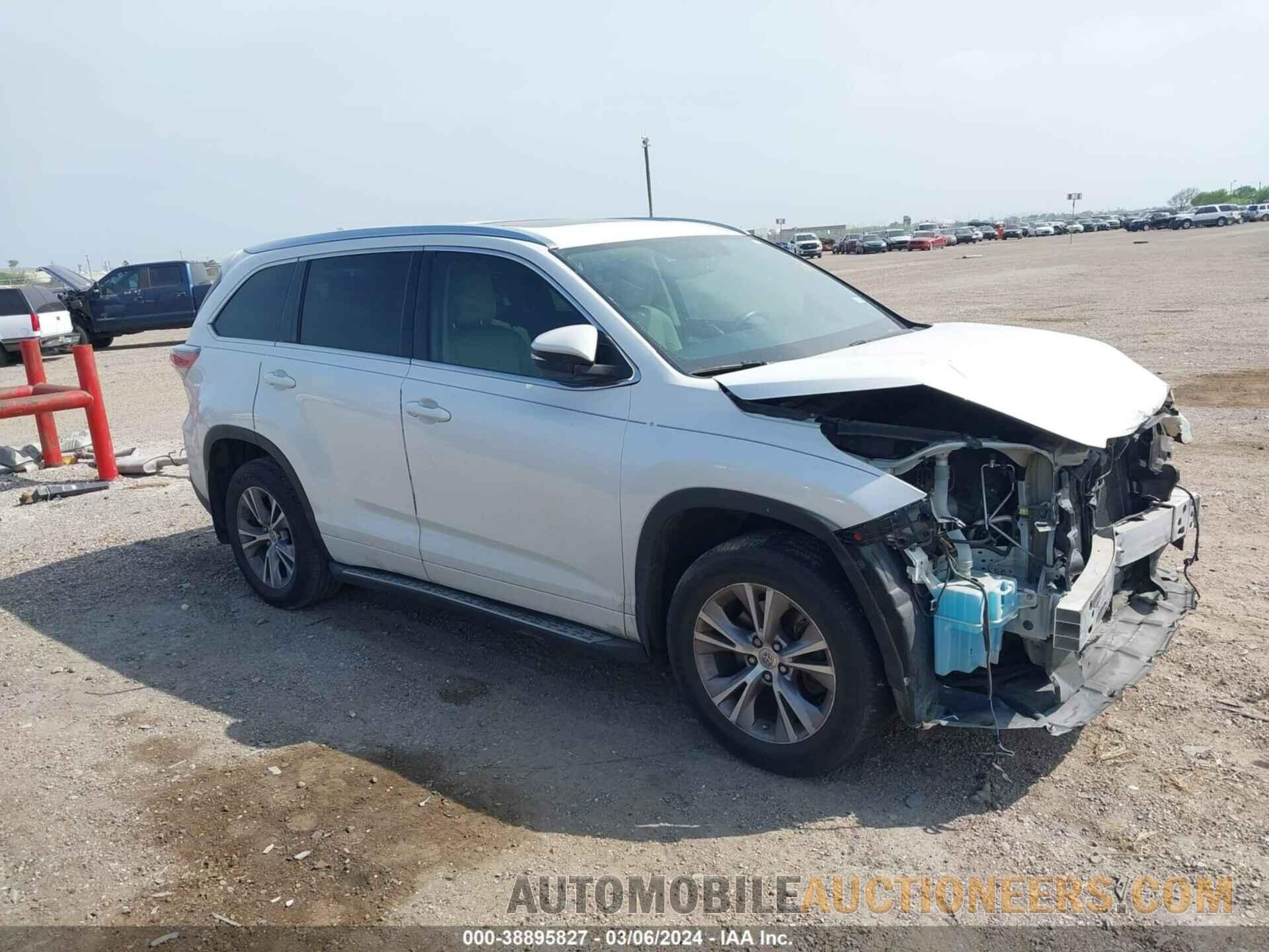 5TDKKRFH8FS084868 TOYOTA HIGHLANDER 2015