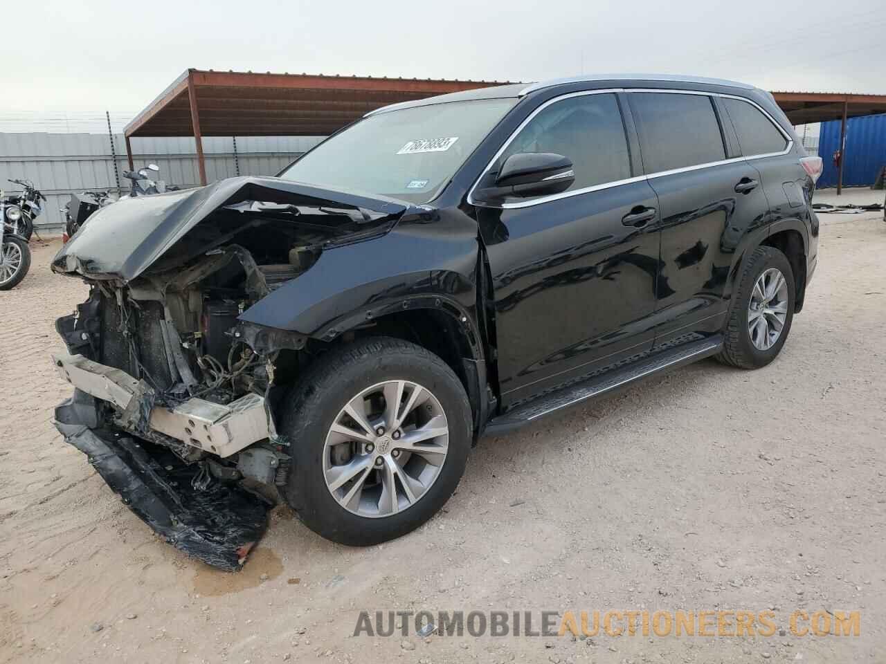 5TDKKRFH8FS085339 TOYOTA HIGHLANDER 2015