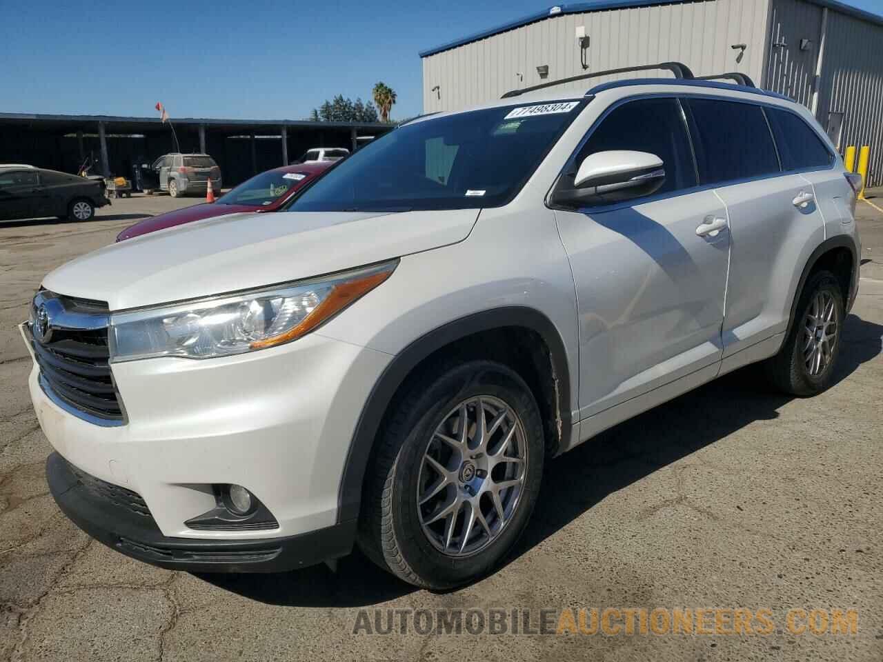 5TDKKRFH8FS106514 TOYOTA HIGHLANDER 2015