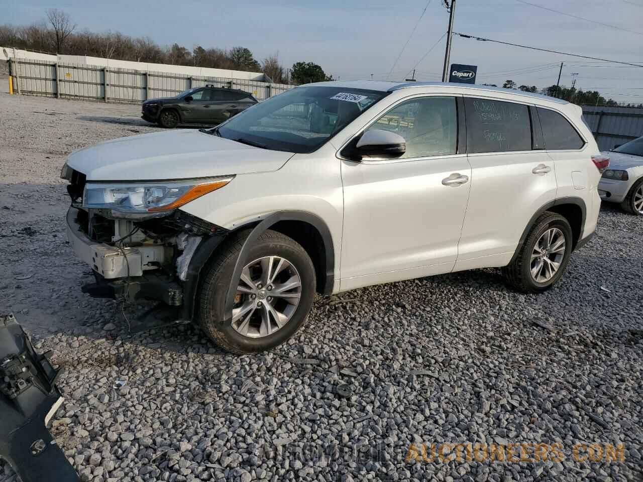 5TDKKRFH8FS109705 TOYOTA HIGHLANDER 2015