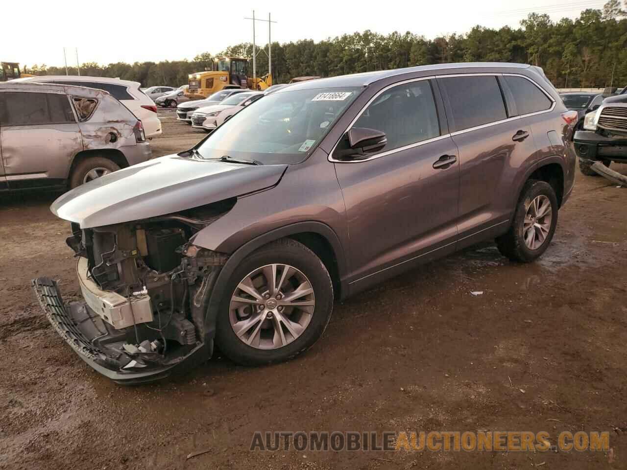 5TDKKRFH8FS116220 TOYOTA HIGHLANDER 2015