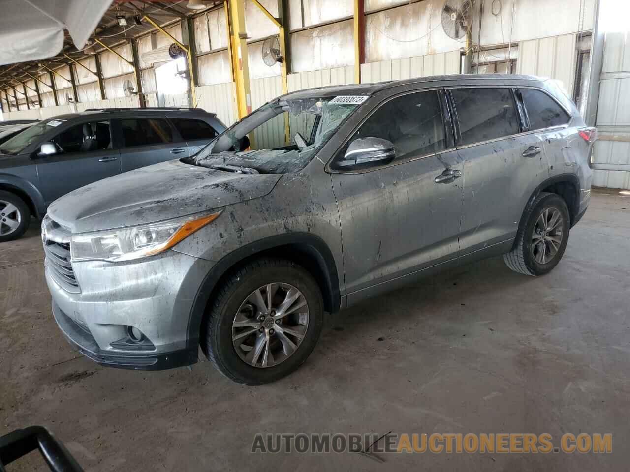 5TDKKRFH8FS117139 TOYOTA HIGHLANDER 2015