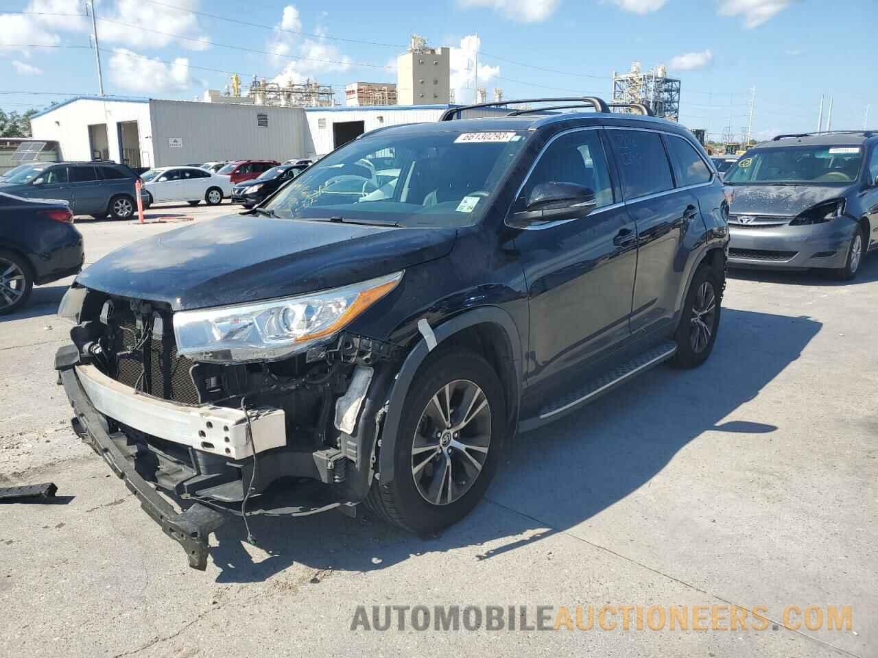 5TDKKRFH8GS122570 TOYOTA HIGHLANDER 2016