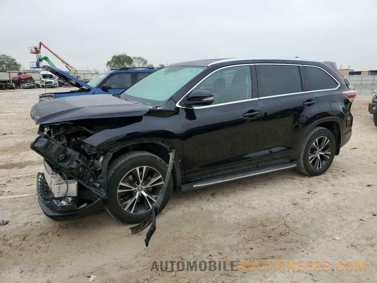 5TDKKRFH8GS122987 TOYOTA HIGHLANDER 2016