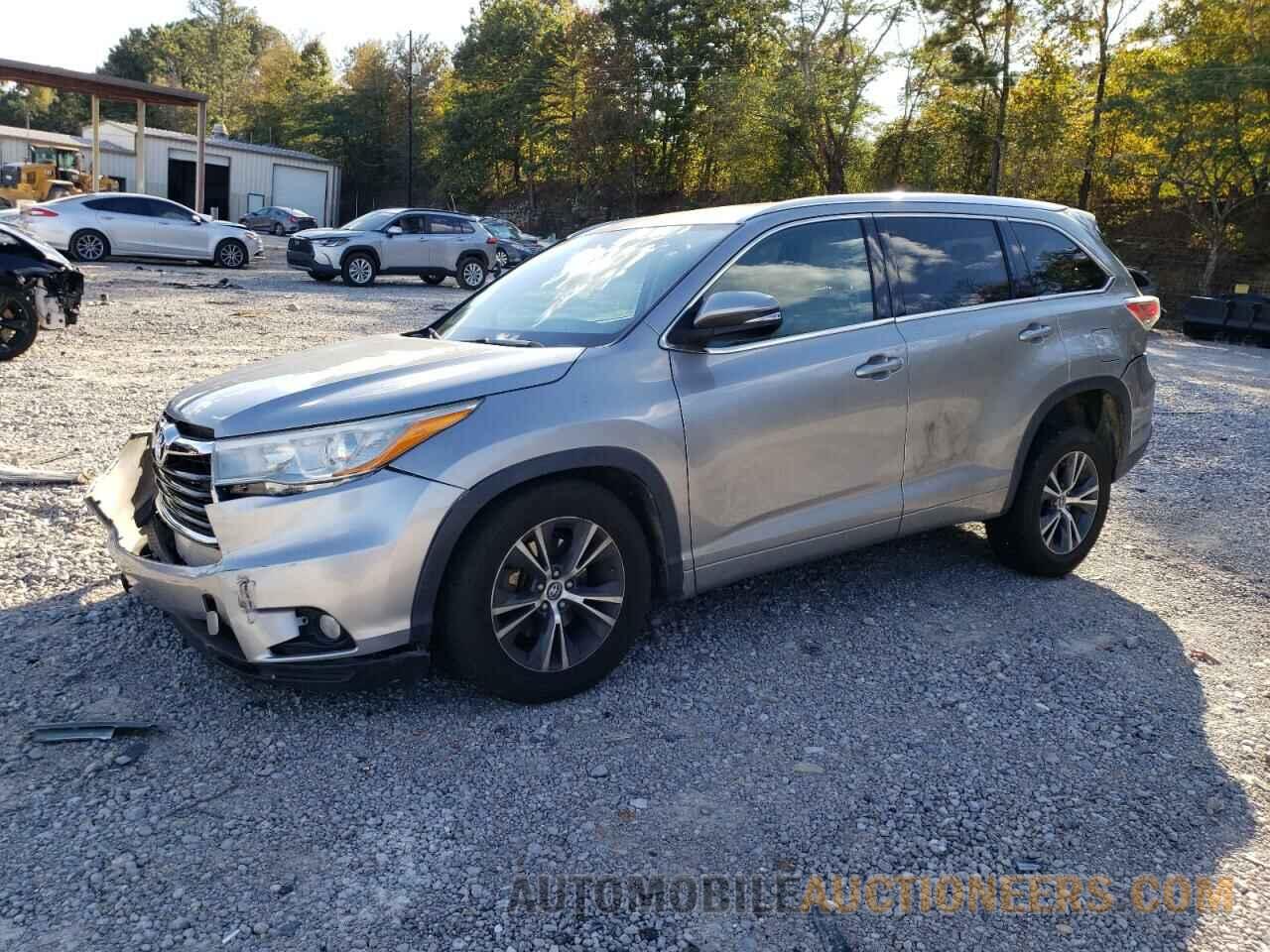 5TDKKRFH8GS150286 TOYOTA HIGHLANDER 2016