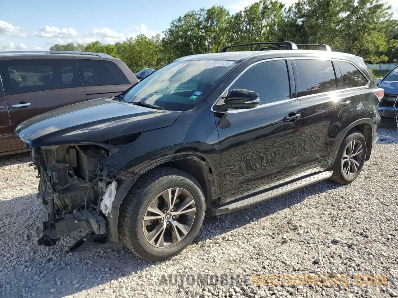 5TDKKRFH8GS153740 TOYOTA HIGHLANDER 2016