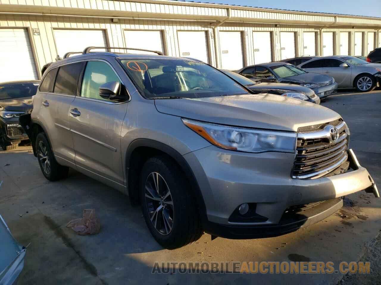 5TDKKRFH8GS154340 TOYOTA HIGHLANDER 2016