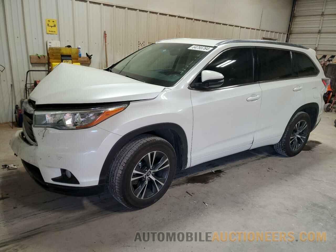 5TDKKRFH8GS168075 TOYOTA HIGHLANDER 2016