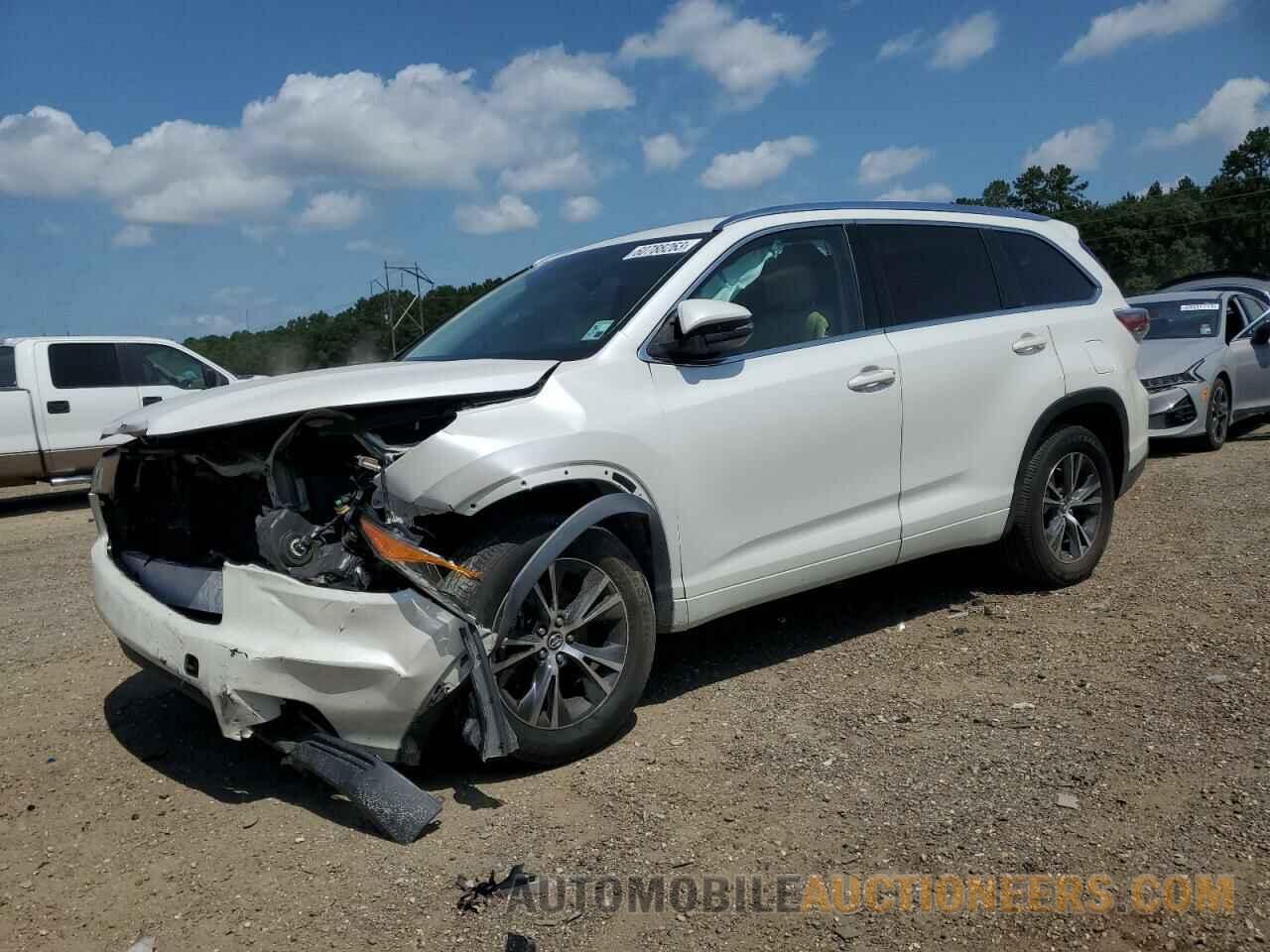 5TDKKRFH8GS173745 TOYOTA HIGHLANDER 2016