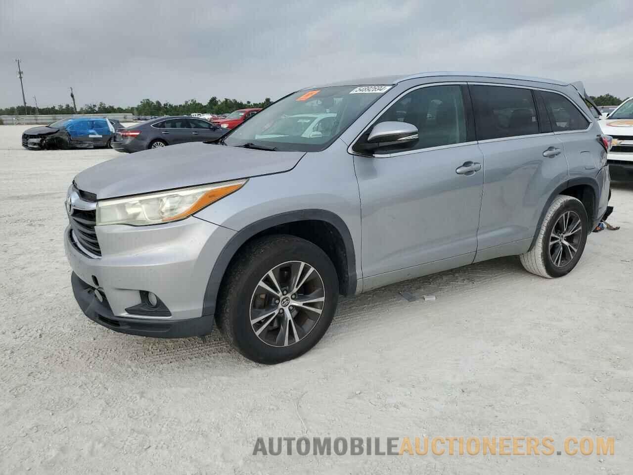 5TDKKRFH8GS501150 TOYOTA HIGHLANDER 2016