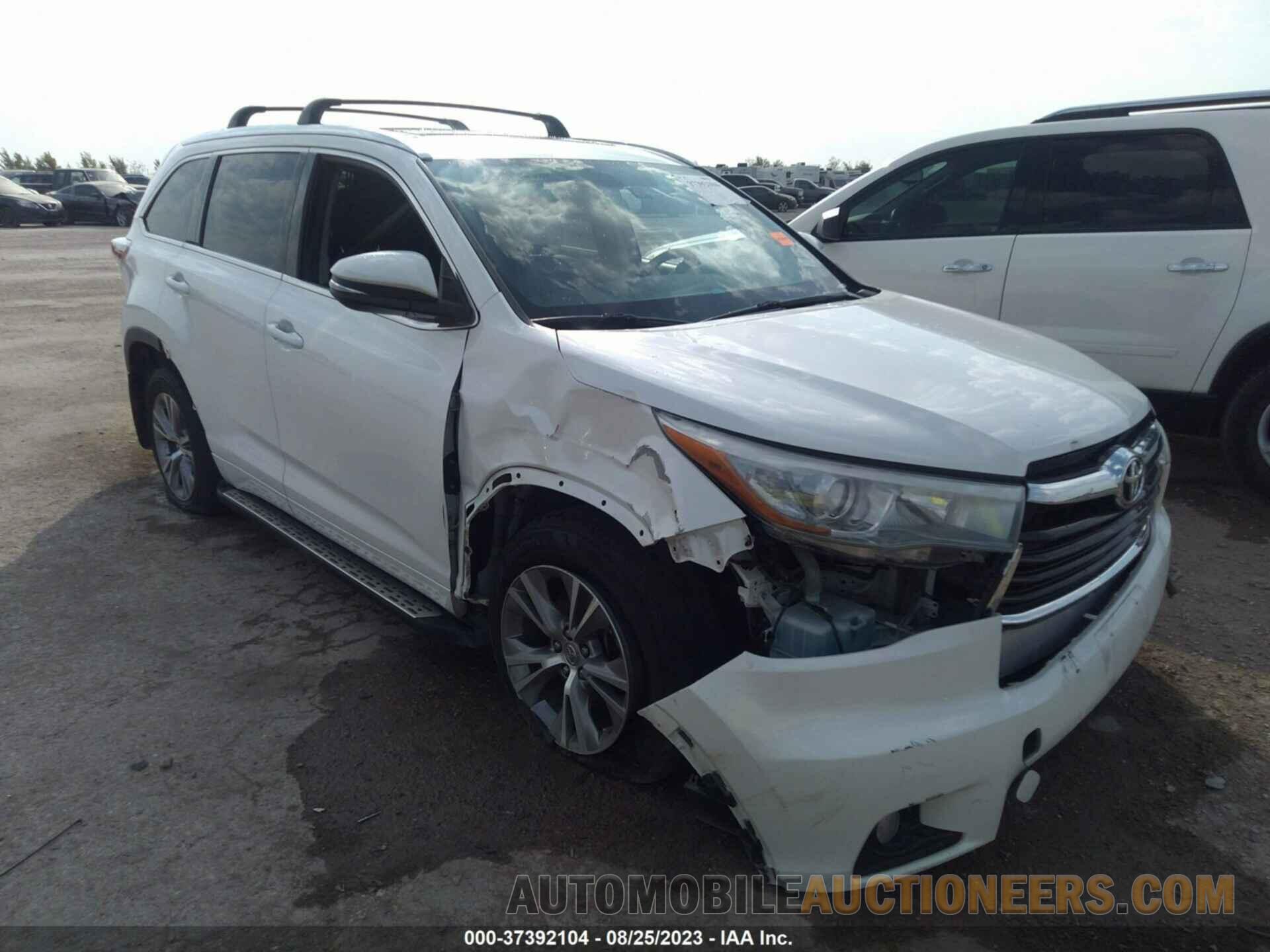 5TDKKRFH9FS040099 TOYOTA HIGHLANDER 2015