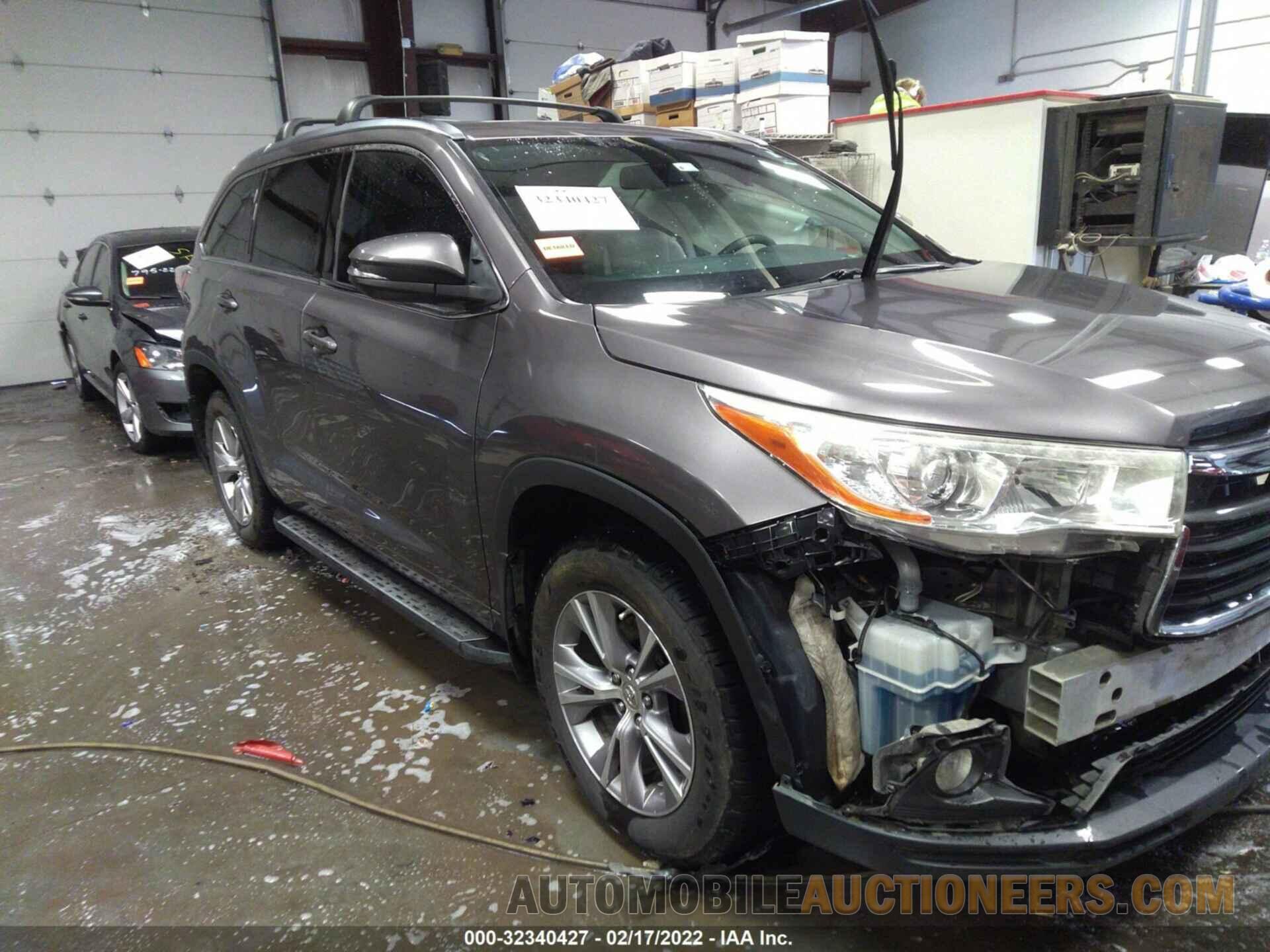 5TDKKRFH9FS045089 TOYOTA HIGHLANDER 2015