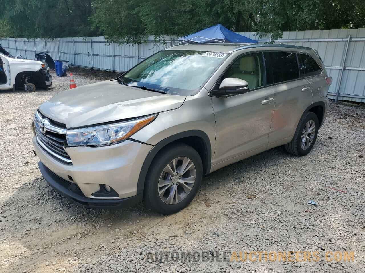 5TDKKRFH9FS045450 TOYOTA HIGHLANDER 2015