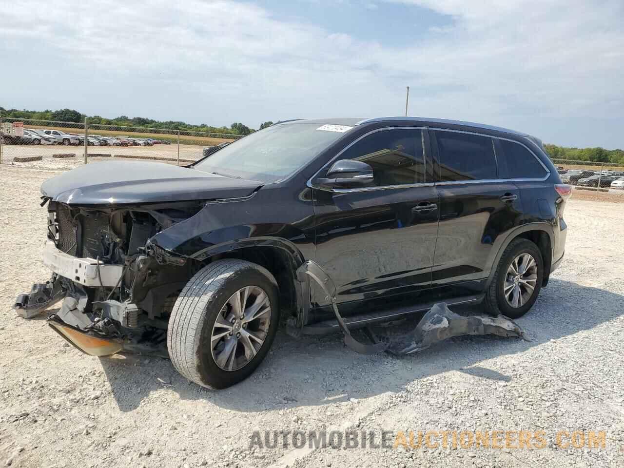 5TDKKRFH9FS077122 TOYOTA HIGHLANDER 2015