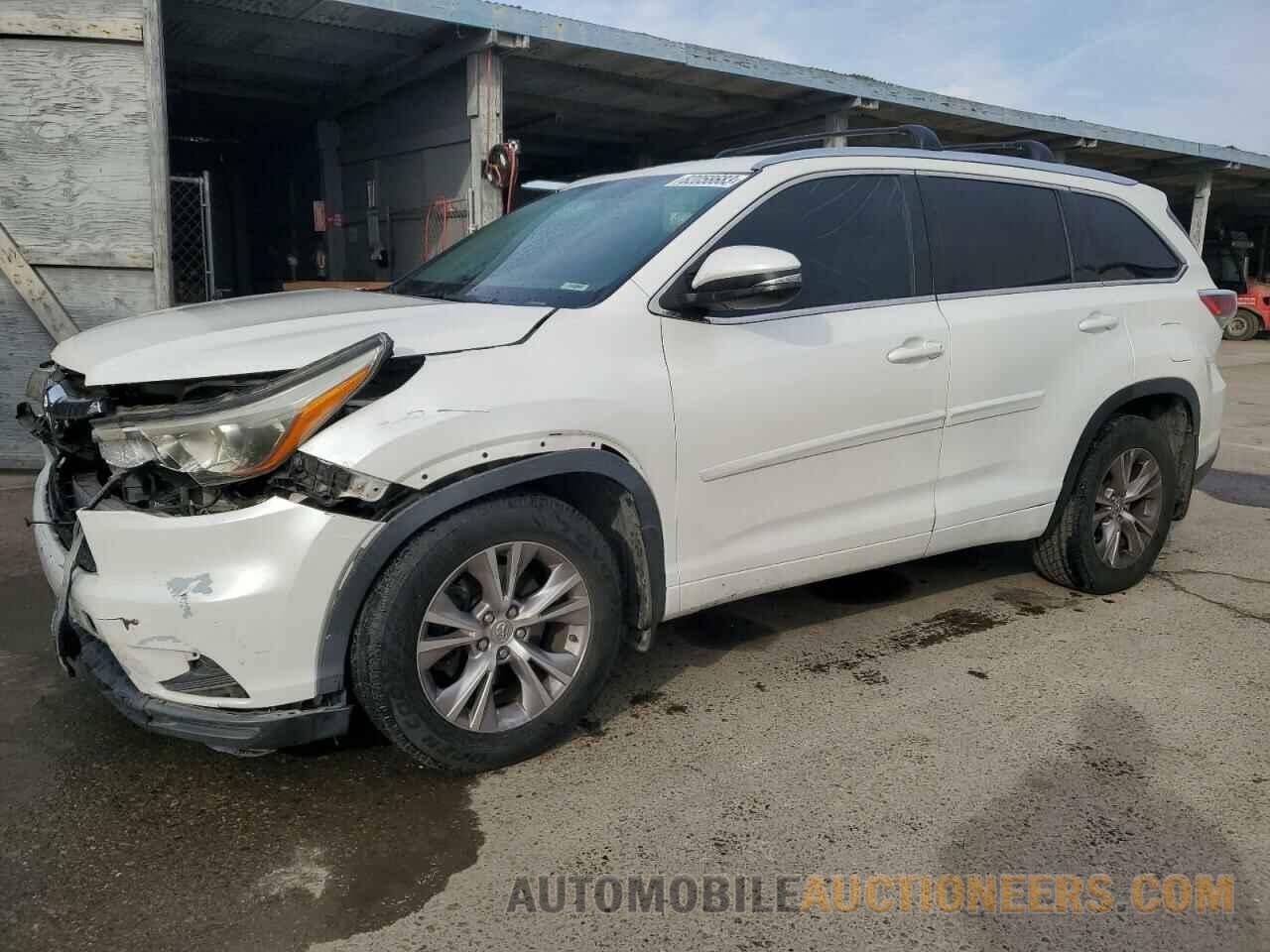 5TDKKRFH9FS077265 TOYOTA HIGHLANDER 2015