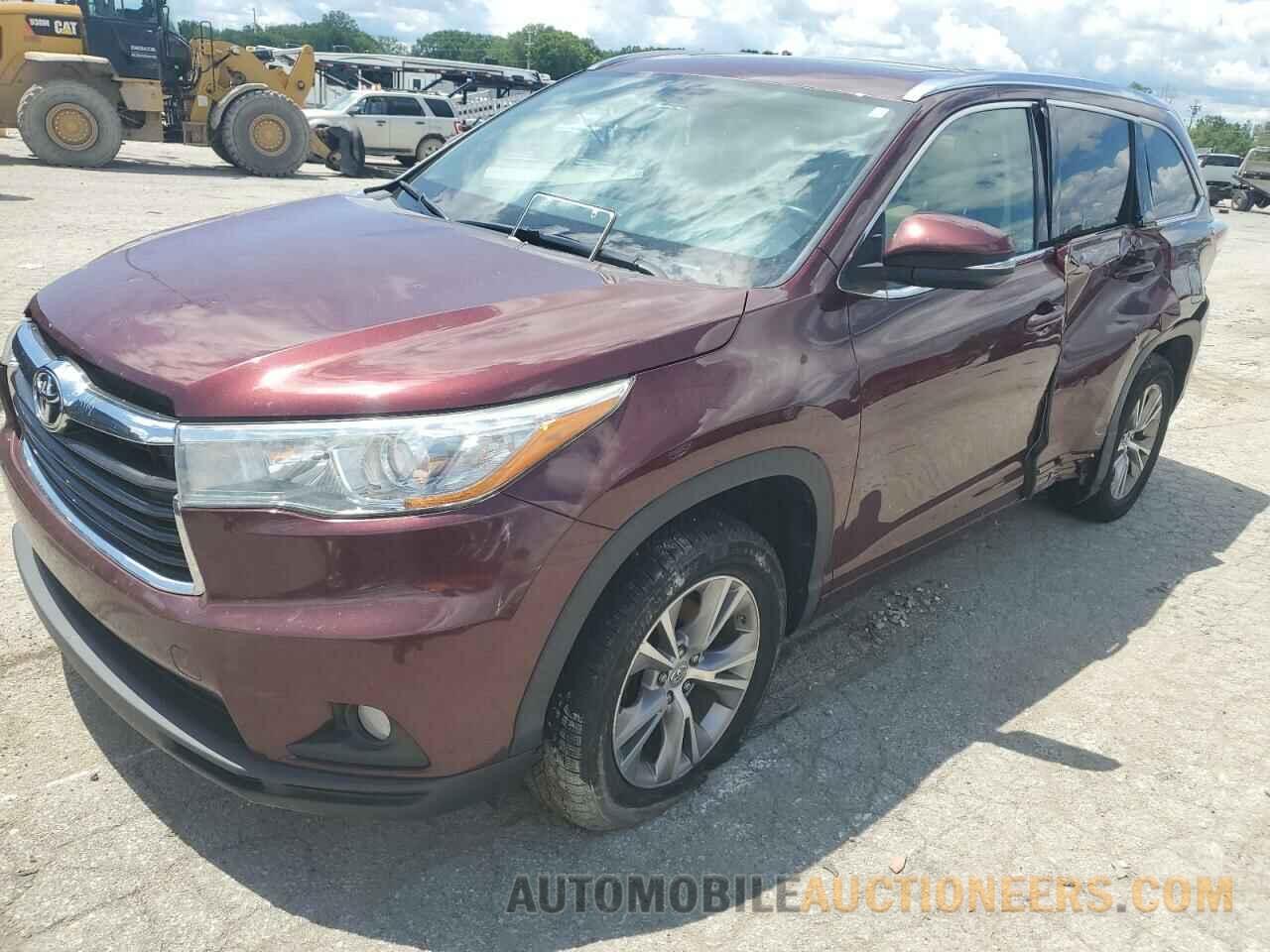 5TDKKRFH9FS084734 TOYOTA HIGHLANDER 2015