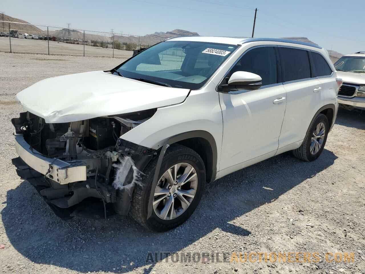 5TDKKRFH9FS097435 TOYOTA HIGHLANDER 2015