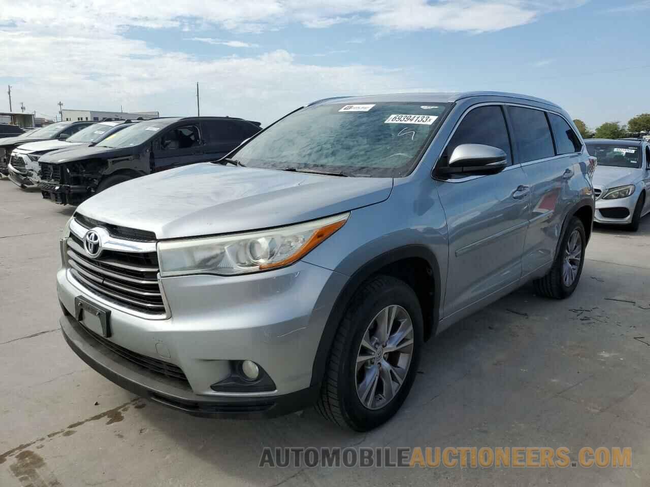 5TDKKRFH9FS105484 TOYOTA HIGHLANDER 2015