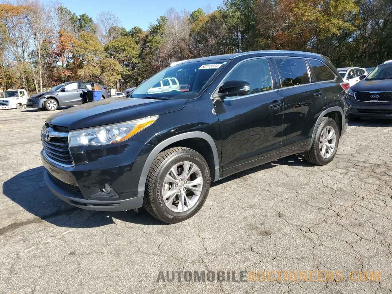 5TDKKRFH9FS113844 TOYOTA HIGHLANDER 2015