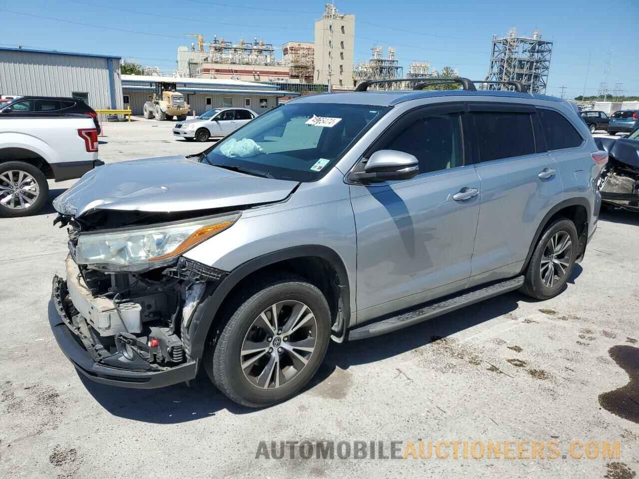 5TDKKRFH9GS122125 TOYOTA HIGHLANDER 2016