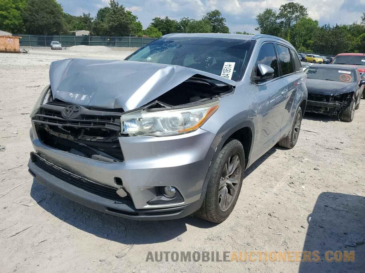 5TDKKRFH9GS153990 TOYOTA HIGHLANDER 2016