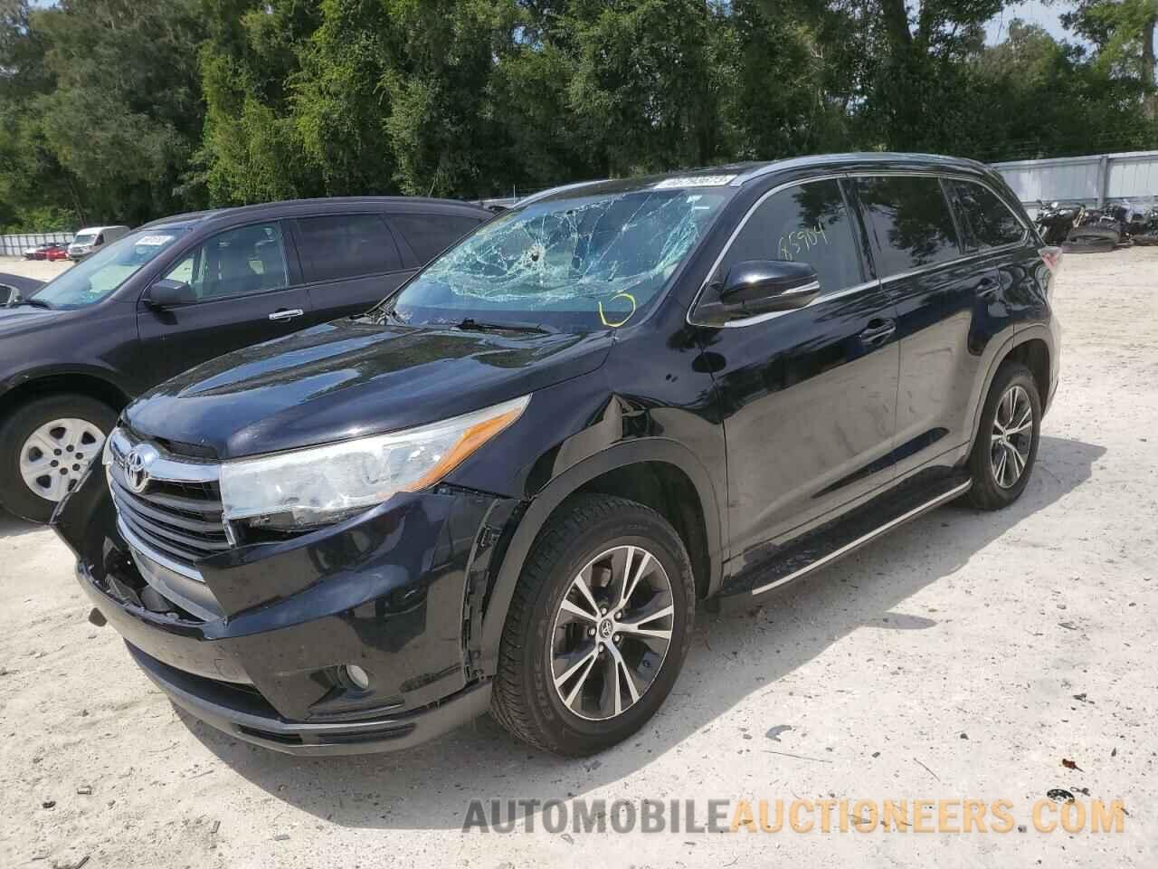 5TDKKRFH9GS160356 TOYOTA HIGHLANDER 2016