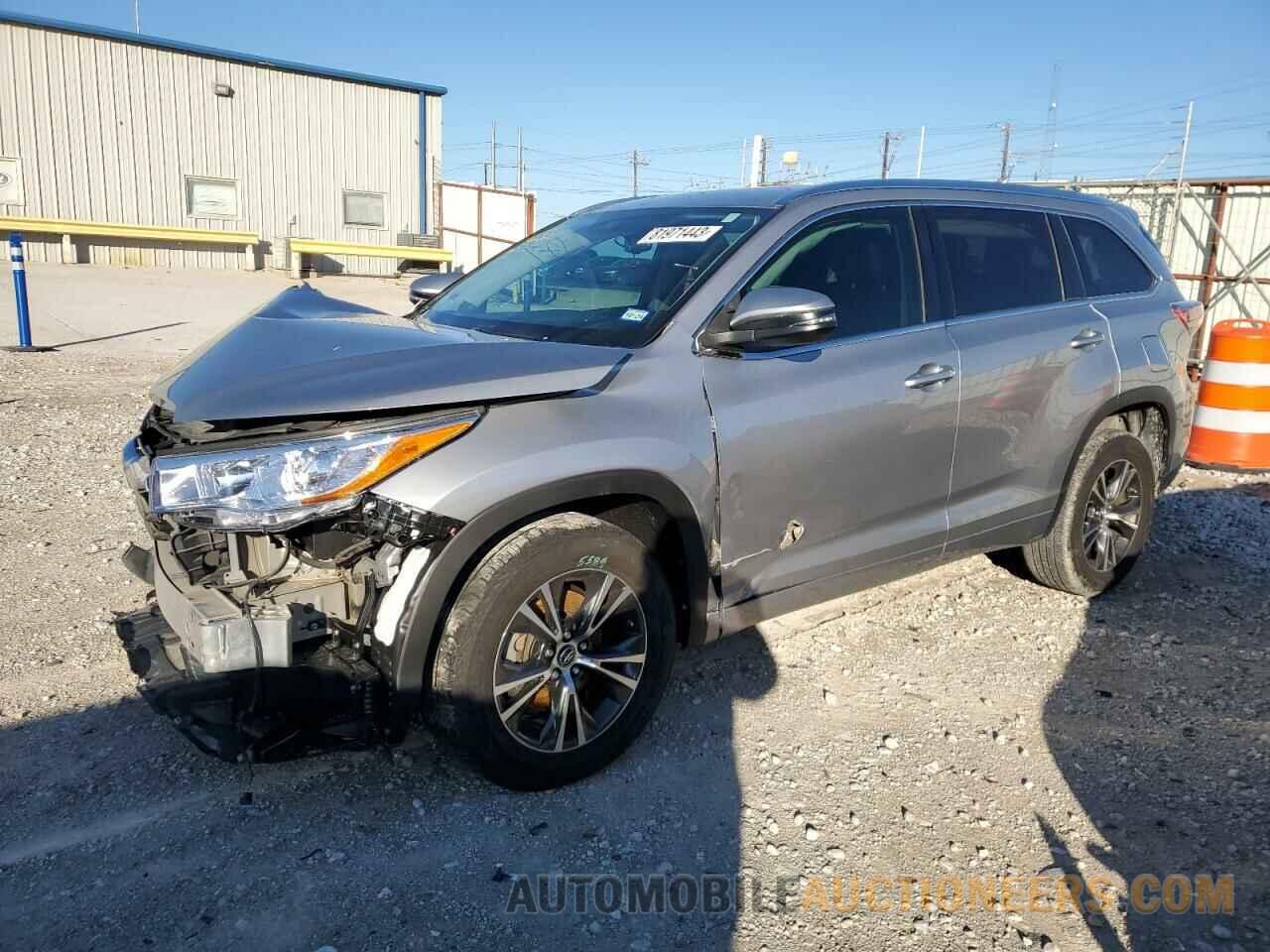 5TDKKRFH9GS179635 TOYOTA HIGHLANDER 2016