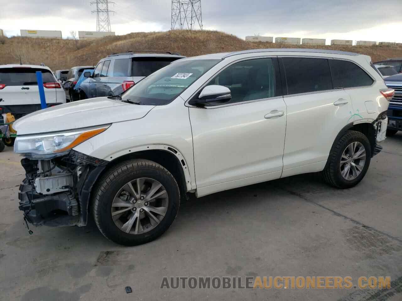 5TDKKRFHXFS040435 TOYOTA HIGHLANDER 2015