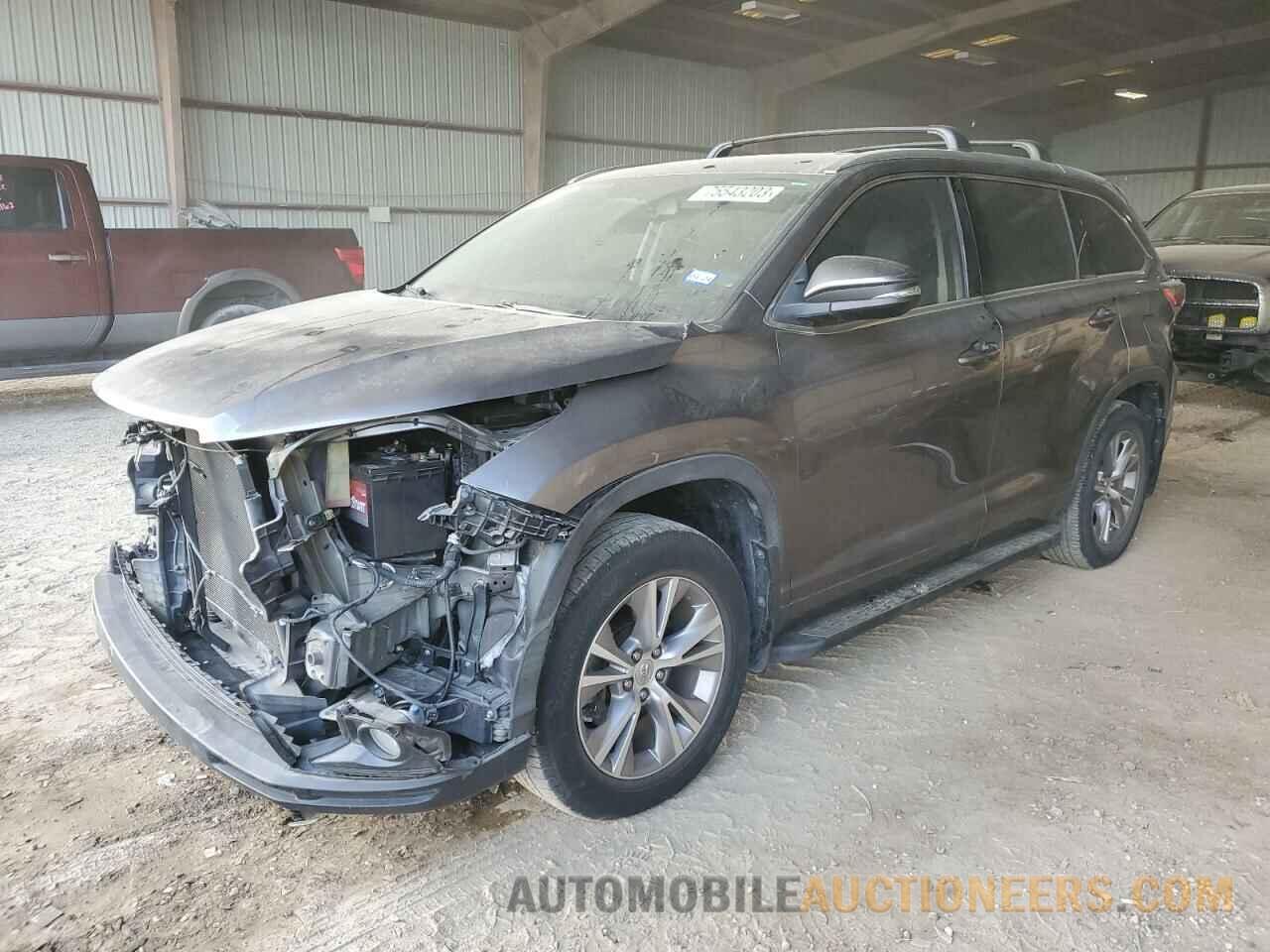 5TDKKRFHXFS050334 TOYOTA HIGHLANDER 2015