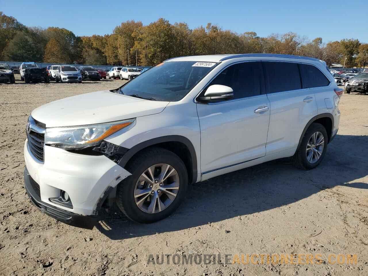 5TDKKRFHXFS067716 TOYOTA HIGHLANDER 2015