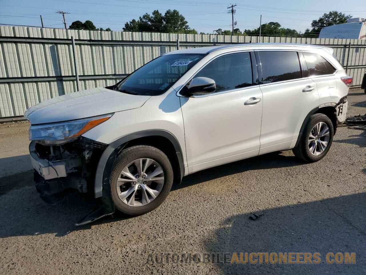 5TDKKRFHXFS078635 TOYOTA HIGHLANDER 2015