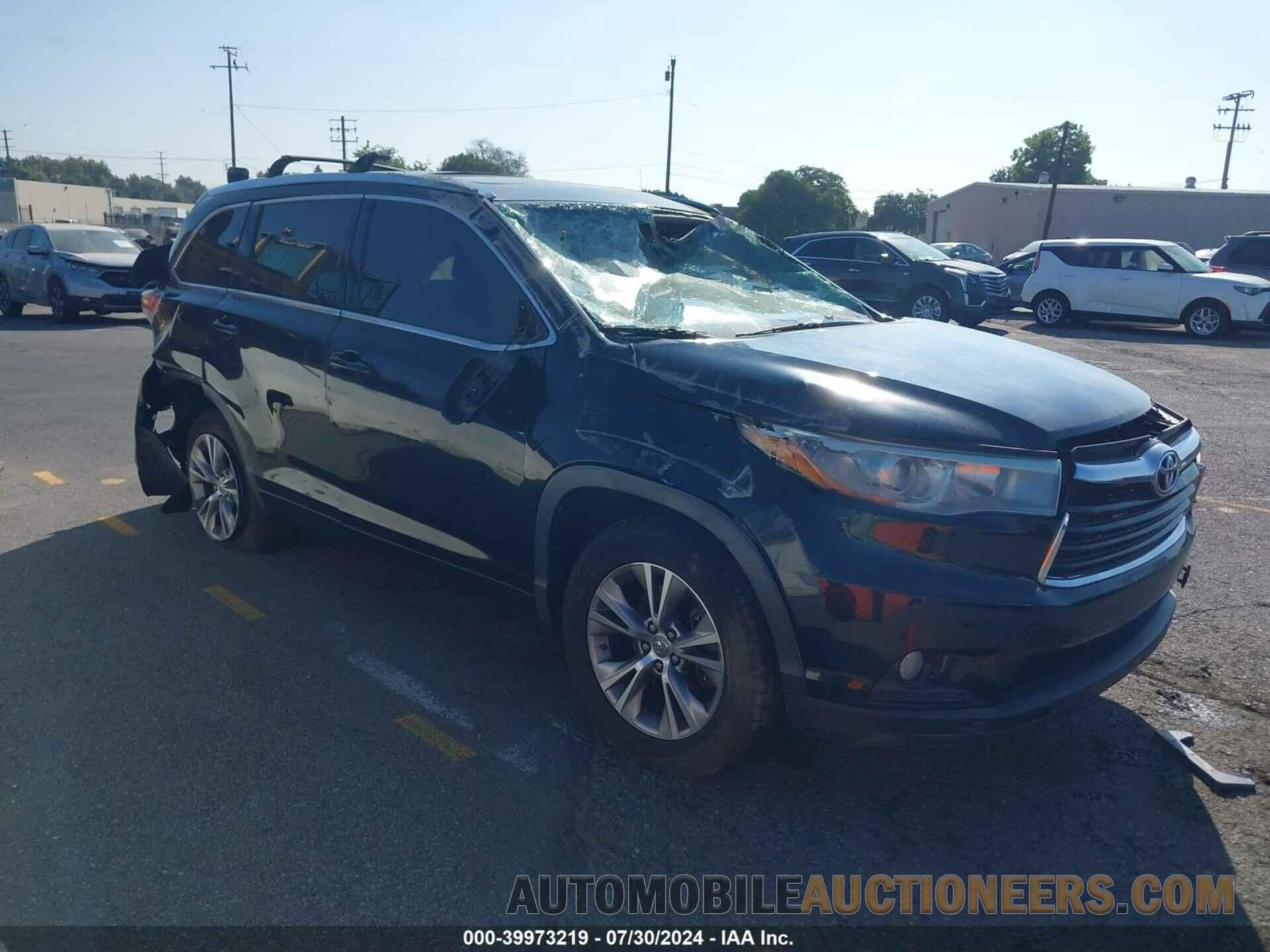 5TDKKRFHXFS090221 TOYOTA HIGHLANDER 2015