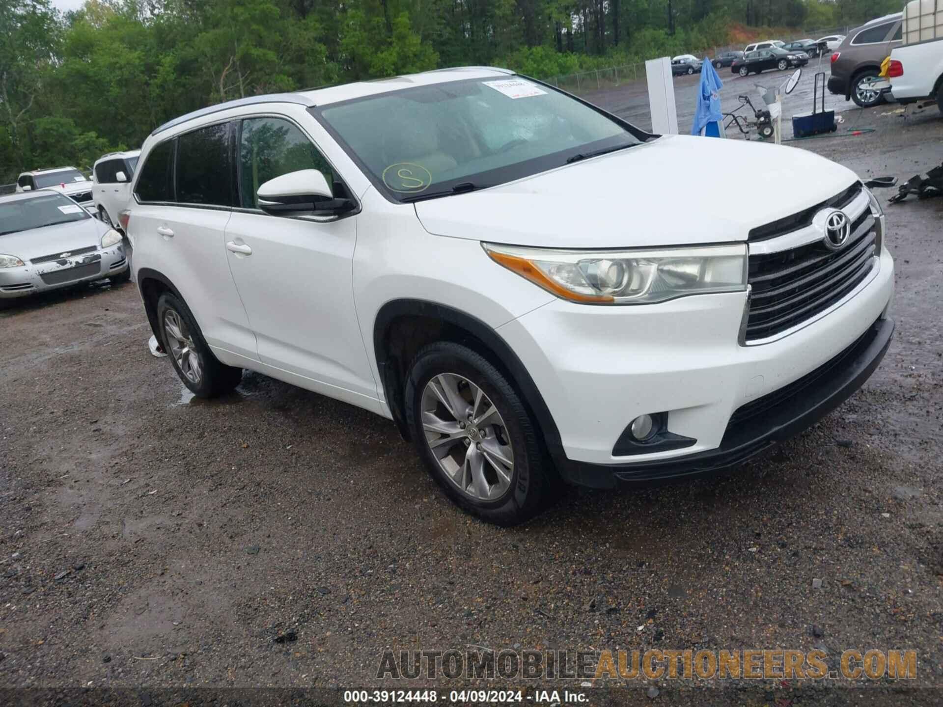 5TDKKRFHXFS090977 TOYOTA HIGHLANDER 2015