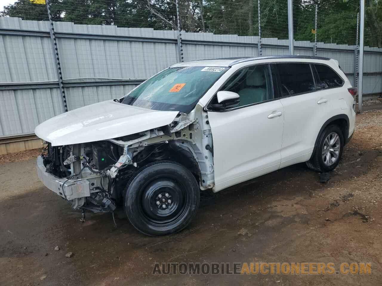 5TDKKRFHXFS105669 TOYOTA HIGHLANDER 2015