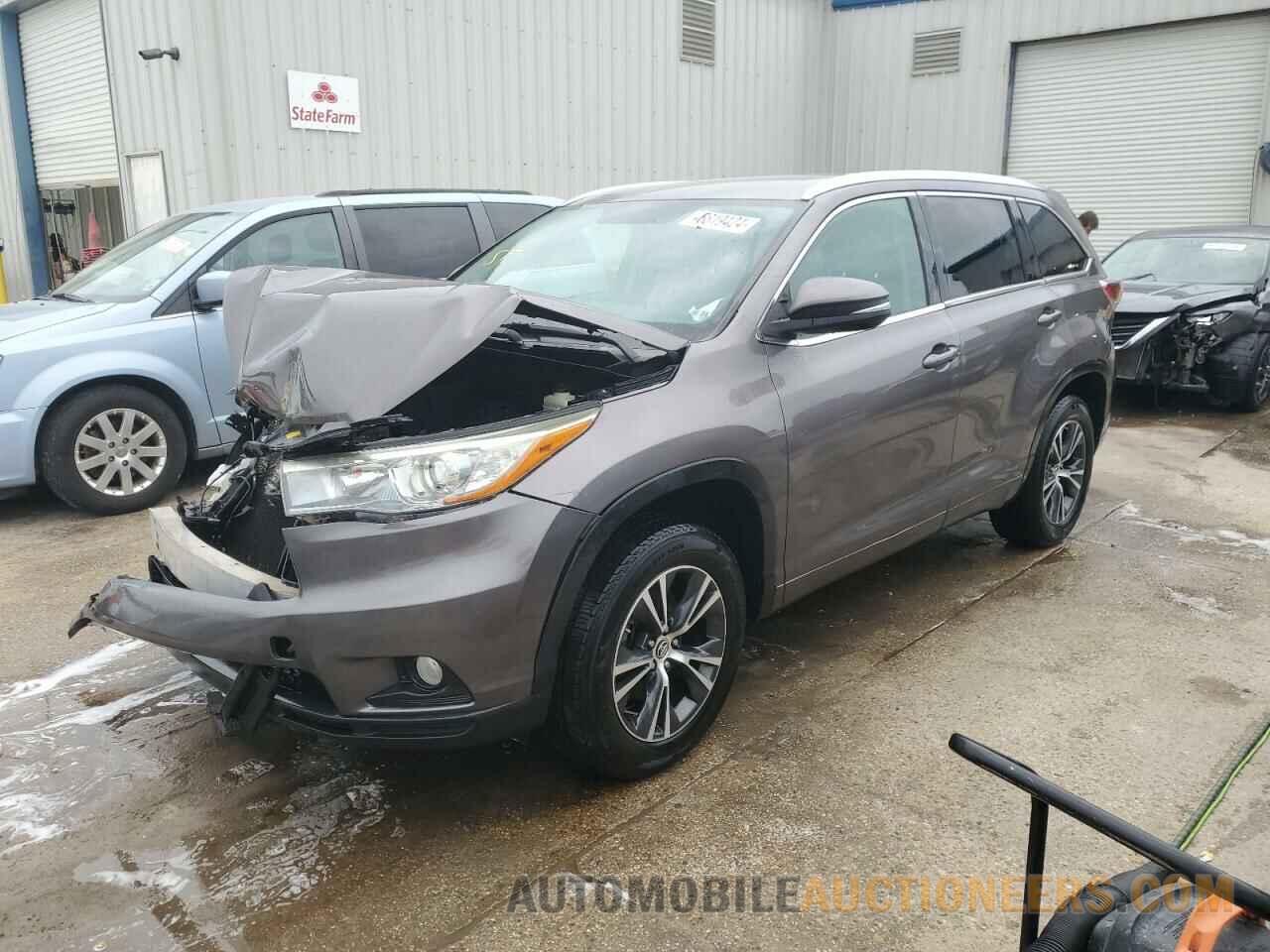 5TDKKRFHXGS142304 TOYOTA HIGHLANDER 2016