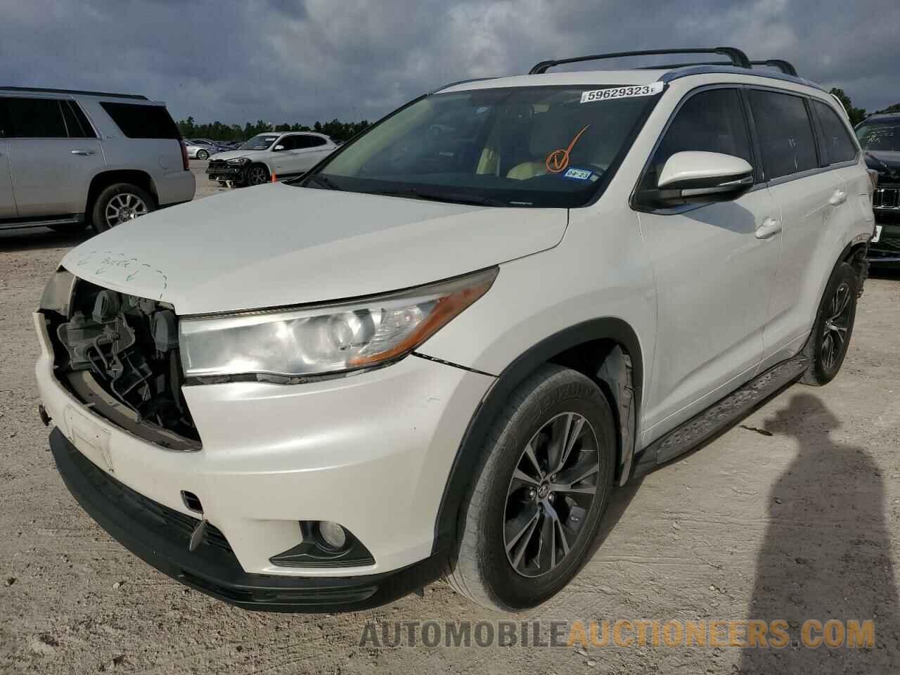 5TDKKRFHXGS148846 TOYOTA HIGHLANDER 2016