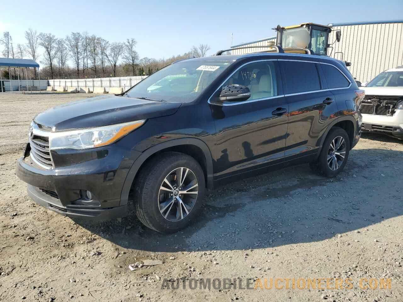 5TDKKRFHXGS154940 TOYOTA HIGHLANDER 2016