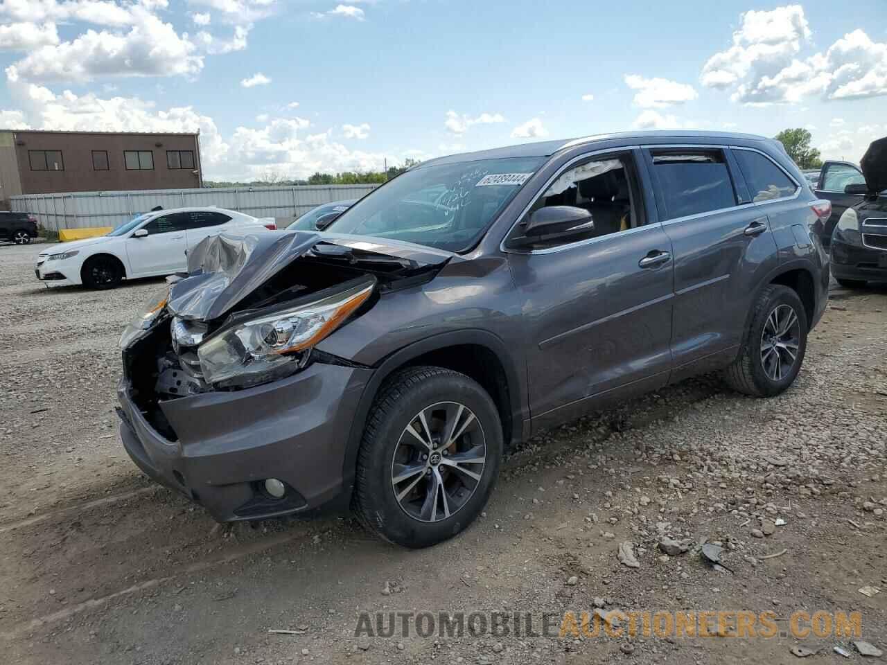 5TDKKRFHXGS181426 TOYOTA HIGHLANDER 2016