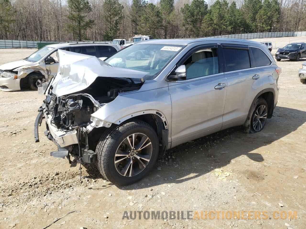 5TDKKRFHXGS500310 TOYOTA HIGHLANDER 2016