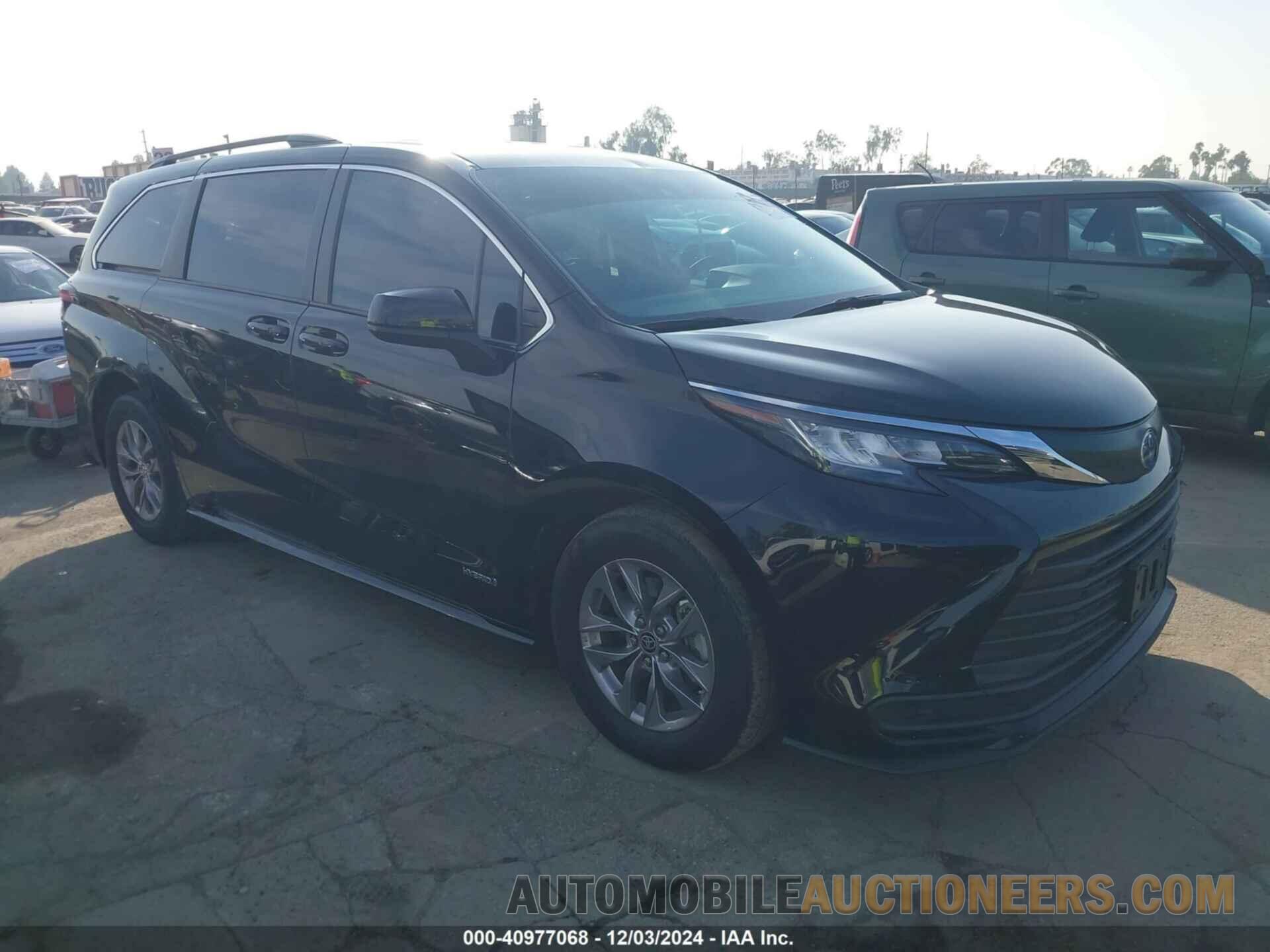 5TDKRKEC0MS002654 TOYOTA SIENNA 2021