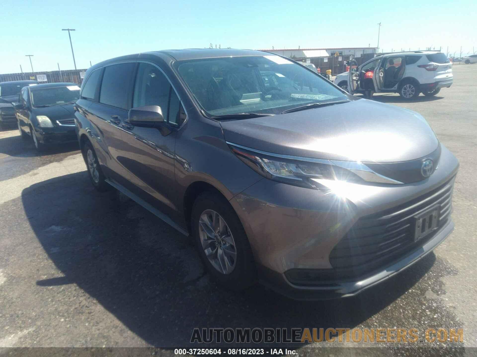 5TDKRKEC0NS106126 TOYOTA SIENNA 2022