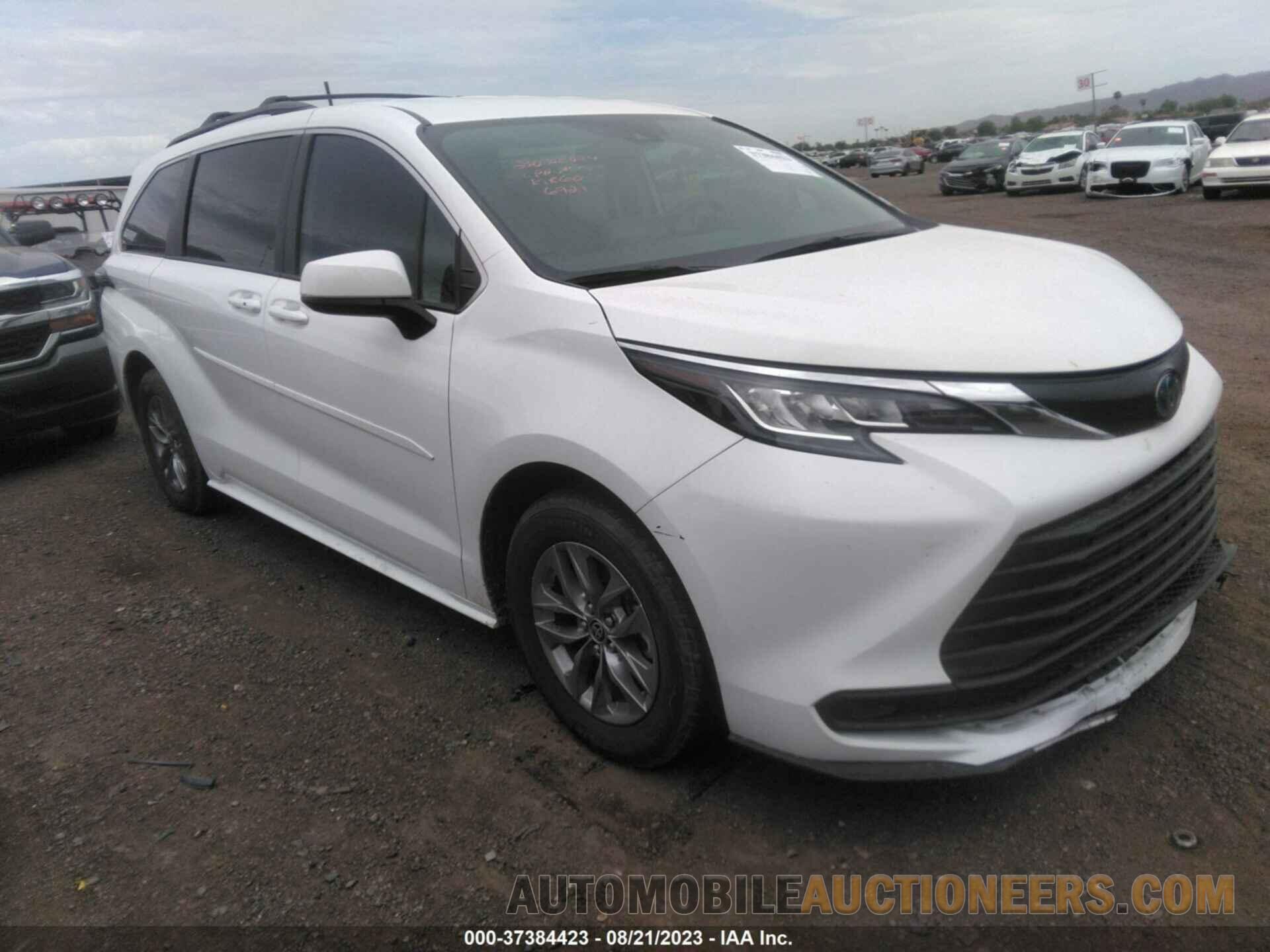 5TDKRKEC0NS106921 TOYOTA SIENNA 2022